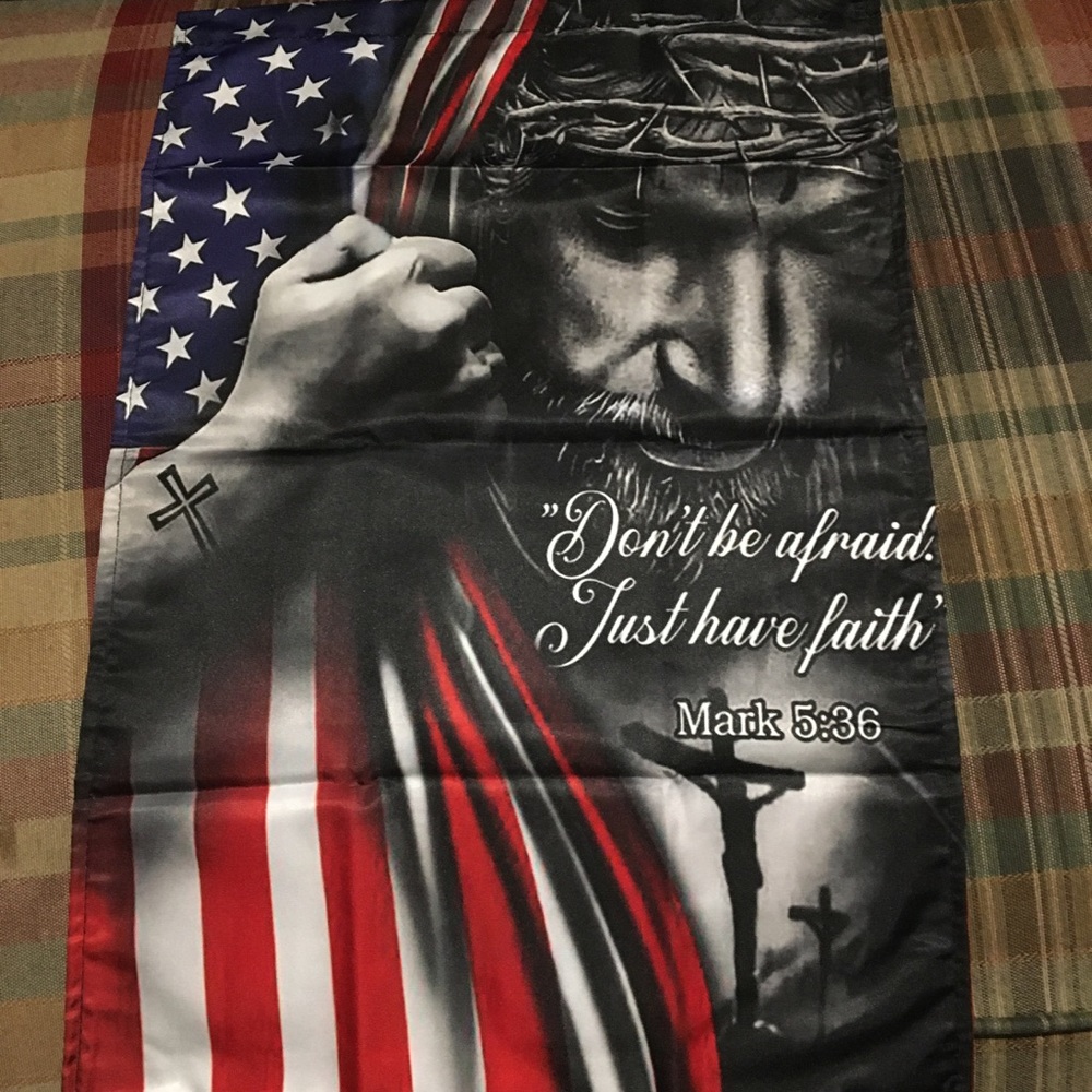 Jesus Garden Flag